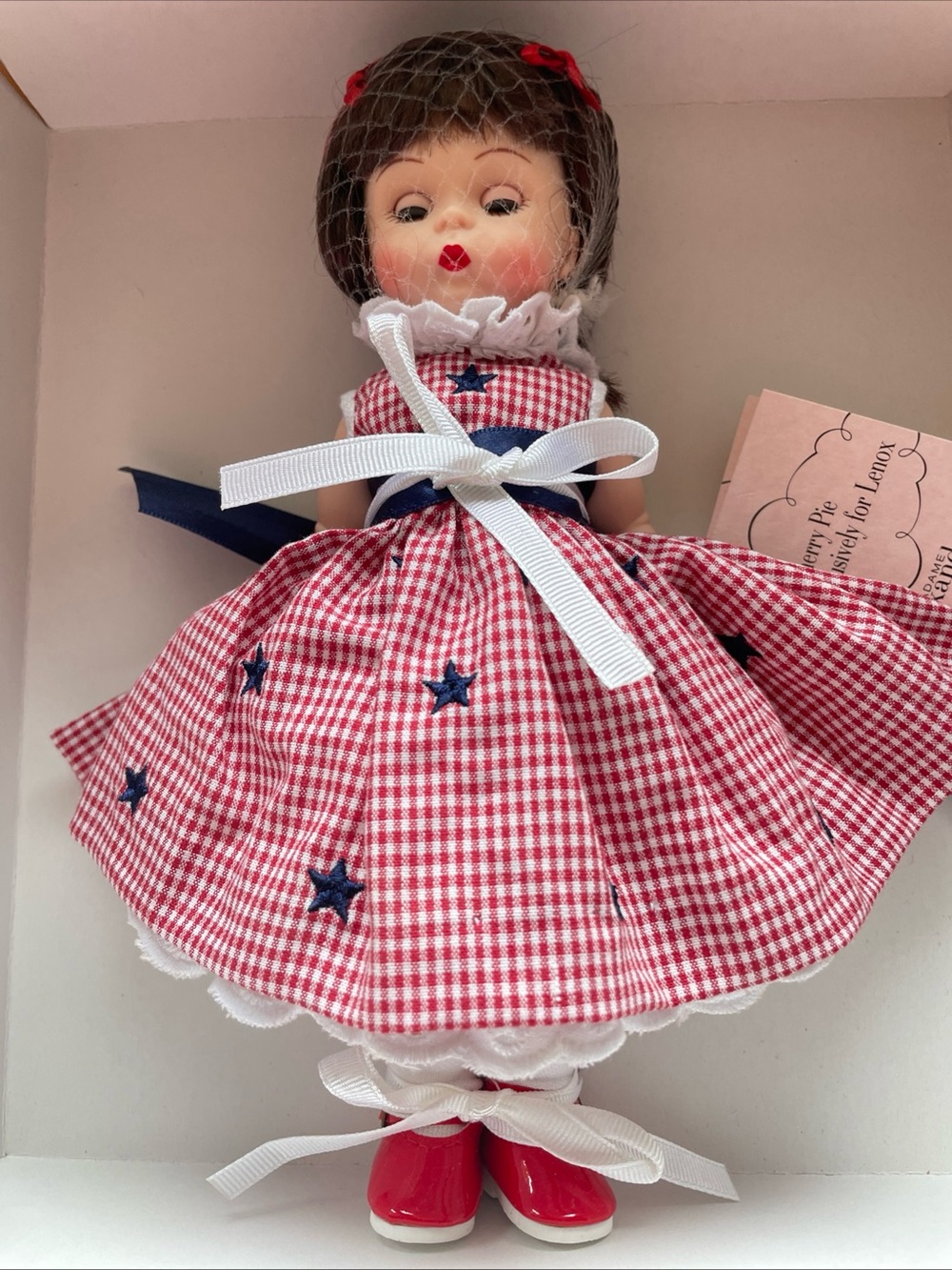 Madame Alexander Cherry Pie Doll Americana 4th of JULY Exclusive for  Lenox NIB